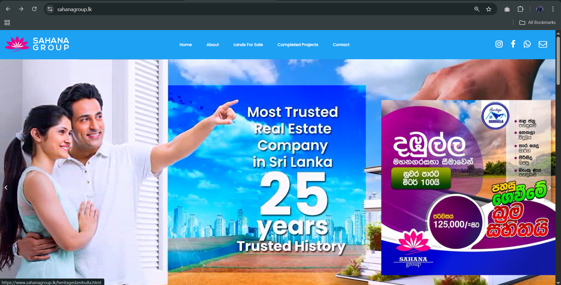 Sahana Group screenshot